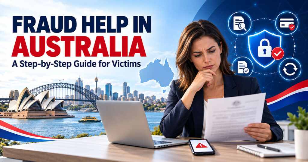 Step-by-step fraud help guide for victims in Australia