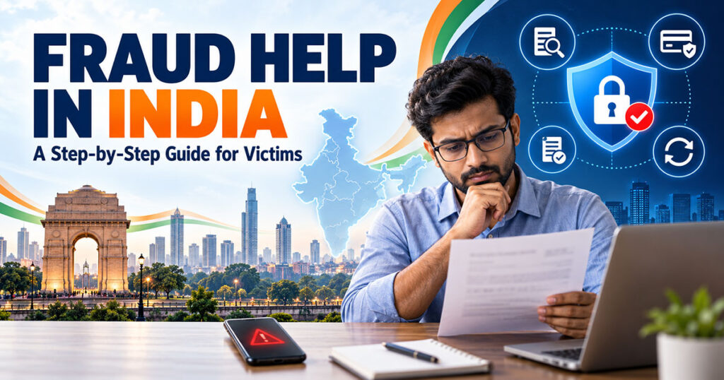 Step-by-step fraud help guide for victims in India