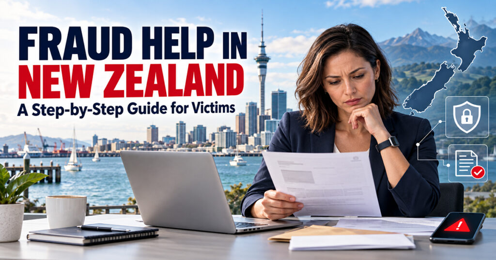 Step-by-step fraud help guide for victims in New Zealand
