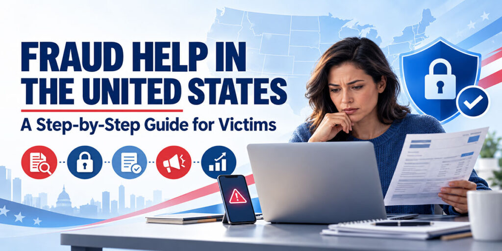 Step-by-step fraud help guide for victims in United States